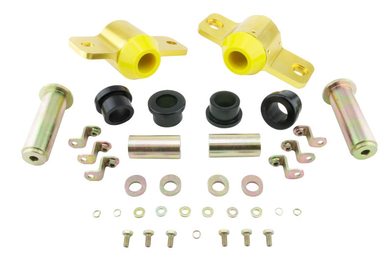 Whiteline KCA433 Mustang (Inc GT/fits Shelby 05-10 GT500) C/A Lwr Inner Ft & Rr Bushing (Anti Dive/Caster Corr)