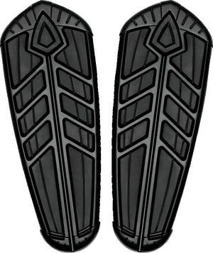 Kuryakyn 5651 Kuryakyn Spear Driver Floorboard Inserts Satin Black
