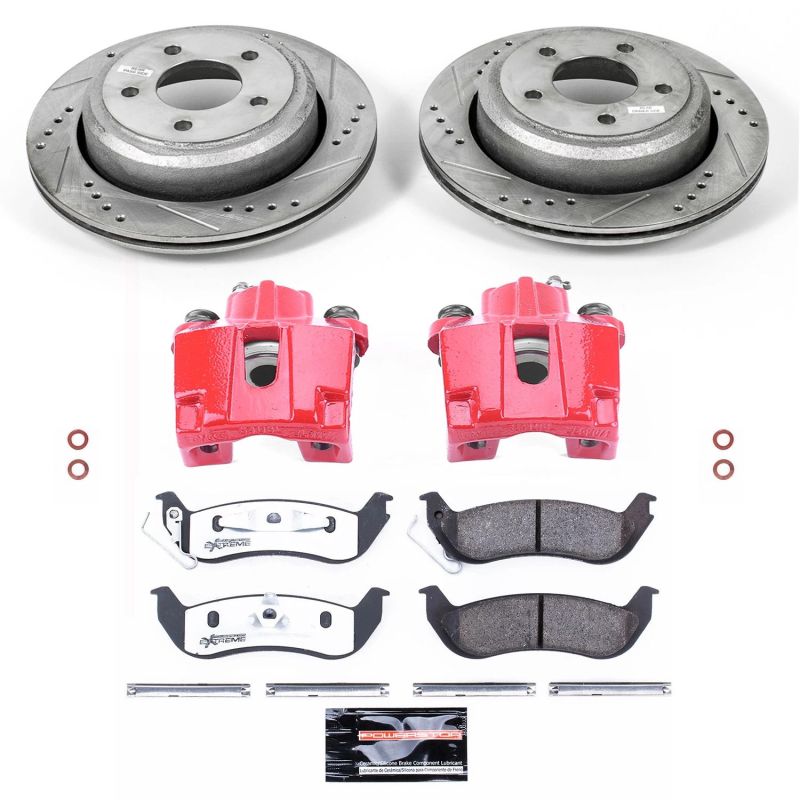 PowerStop KC6181 fits Ford Ranger Rear Z26 Street Warrior Brake Kit w/Calipers