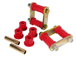 Prothane 1-1013 AMC AMX/Javelin HD Spring & Shackles Bushings - Red