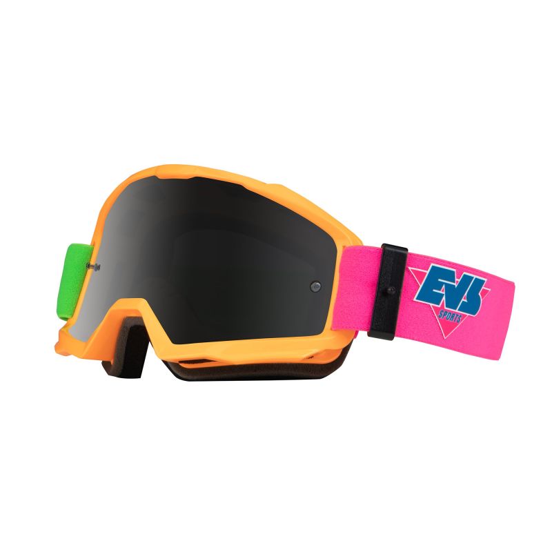 EVS GO-RETRO Origin Goggle - Orange/Green/Pink