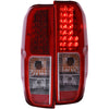 ANZO 311071 2008 fits Nissan 05-20 Frontier LED Taillights Red/Clear