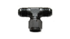 Vibrant 10792 -6AN Tee Fitting with Female -6AN Swivel On Side