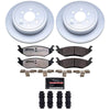 Power Stop 2003 Dodge Durango Rear Z36 Coated Truck & Tow Brake Kit