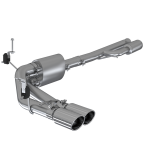 MBRP S5092304 fits Chevrolet Silverado 1500 4.5L/5.3L Pre-Axle Dual Side Exite