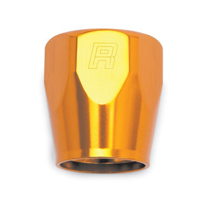 Russell 615534 Performance 2-Piece -8 AN Anodized Full Flow Swivel Hose End Sockets (Qty 2) - Orange