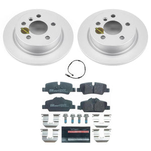 PowerStop ESK7750 fits Mini 14-19 Cooper Rear Euro-Stop Brake Kit