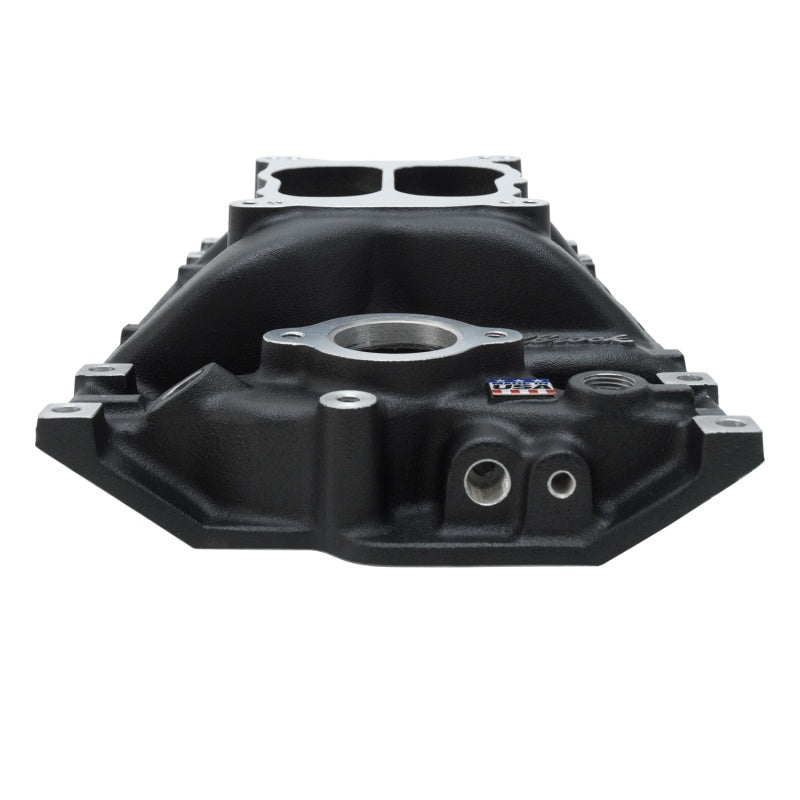 Edelbrock 21163 Intake fits SBC Performer Vortec Black
