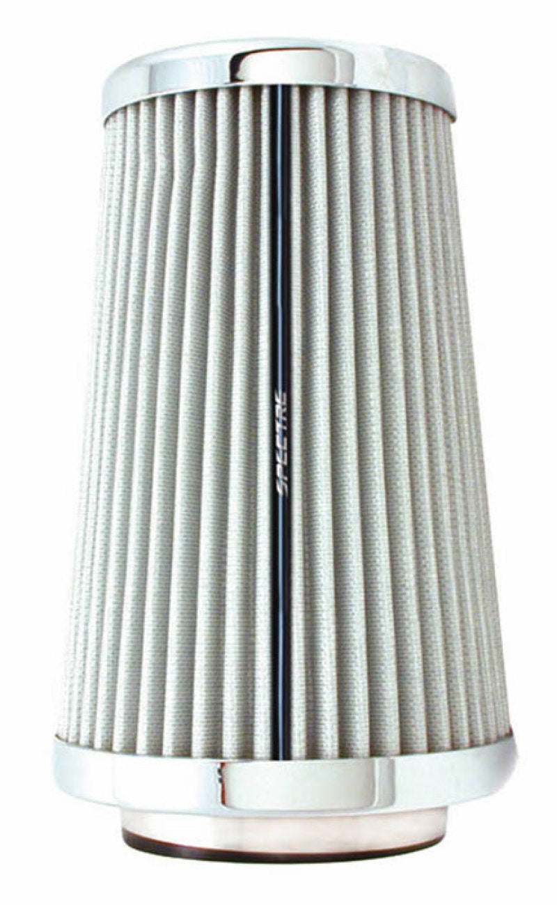 Spectre 9738 Adjustable Conical Air Filter 9-1/2in. Tall (Fits 3in. / 3-1/2in. / 4in. Tubes) - White