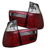 Spyder 5000804 fits BMW 00-06 E53 X5 4PCS LED Tail Lights Red Clear ALT-YD-BE53