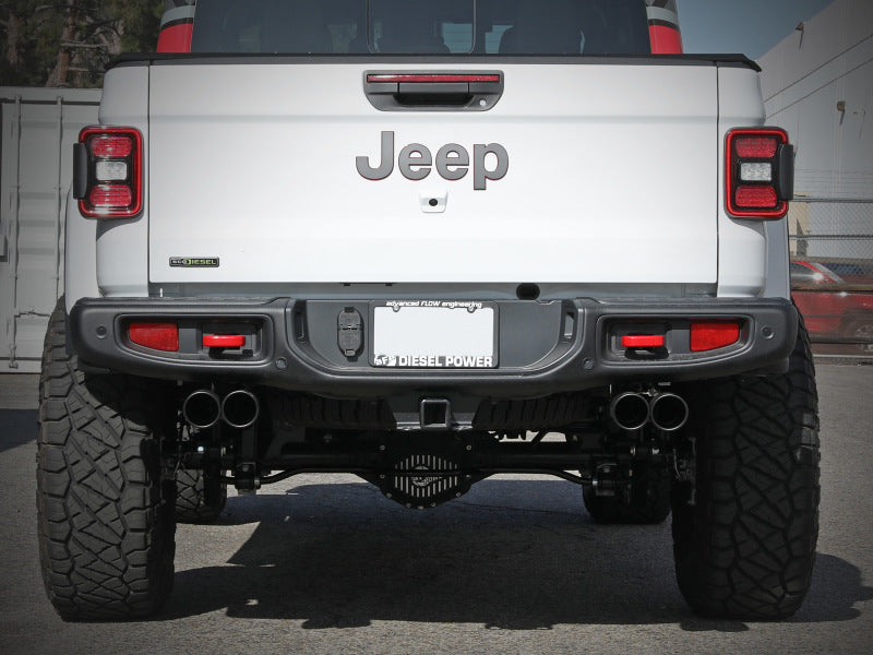 AFE 49-38095-B  Series 3in 304SS DPF-Back 21 fits Jeep Gladiator V6-3.0L (td) D