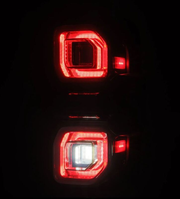 AlphaRex 659020 21-24 fits Ford Bronco NOVA LED Tail Lights - Alpha-Black