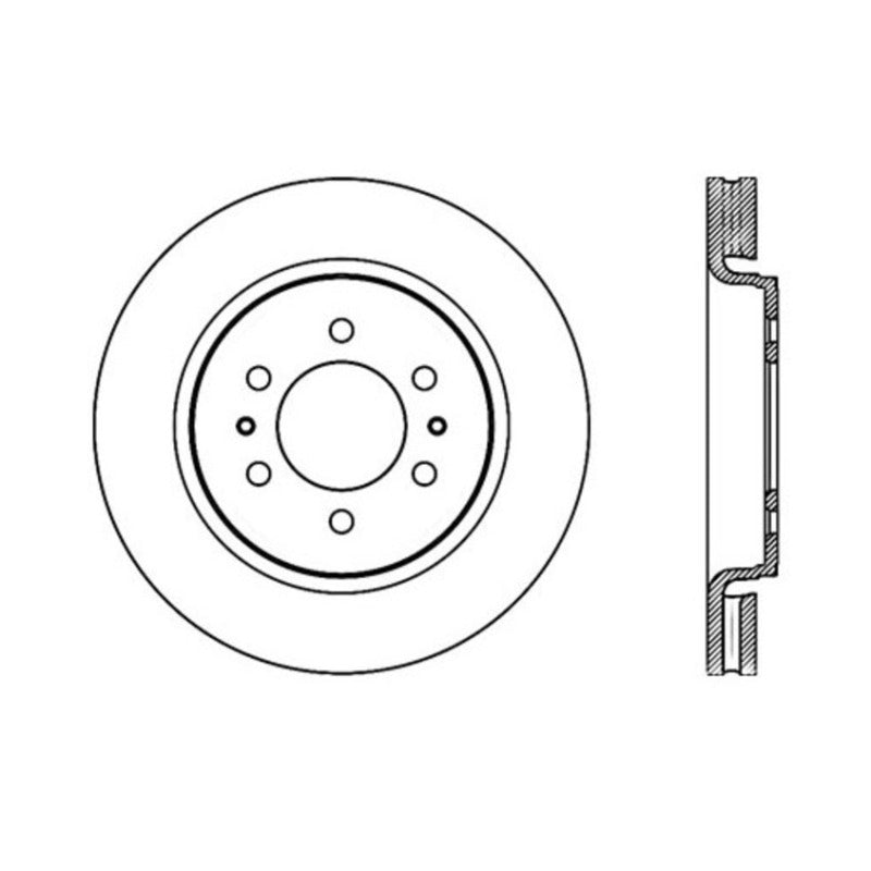 Stoptech 120.65119CRY 15-16 Ford F-150/Expedition / 15-16 Lincoln Navigator Front Performance Cryo Brake Rotor
