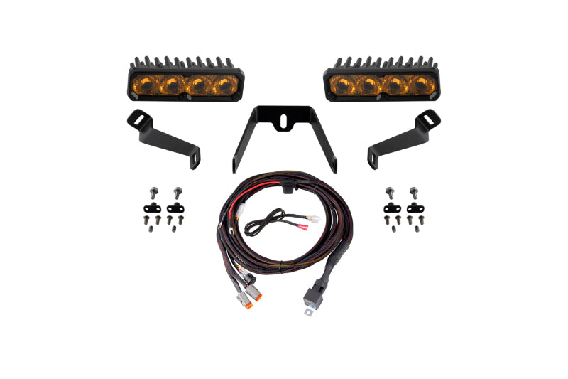 Diode Dynamics DD8591 2015-2017 fits Subaru WRX SS6 Pro LED Kit Yellow Driving 3000K