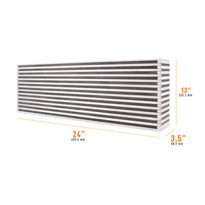Mishimoto MMUIC-08 Universal Air-to-Air Intercooler Core - 24in / 13in / 3.5in