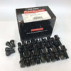 Raceline L791809BK 14x1.50 1.1in Ball Seat Black Lug Bolts