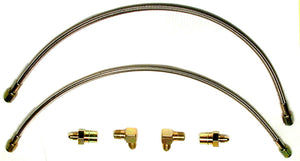 Wilwood 220-6419 Flexline Kit 90-99 fits Civic w/ Forged Dynalite Front Caliper