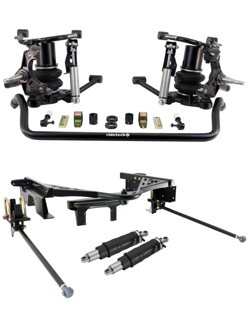 Ridetech 11370297 88-98 fits Chevy C1500 2WD Air Suspension System w/ HD Drop Spindles