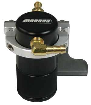 Moroso 85635 10-15 fits Chevrolet Camaro SS (w/Edelbrock S.C.) Air/Oil Separator
