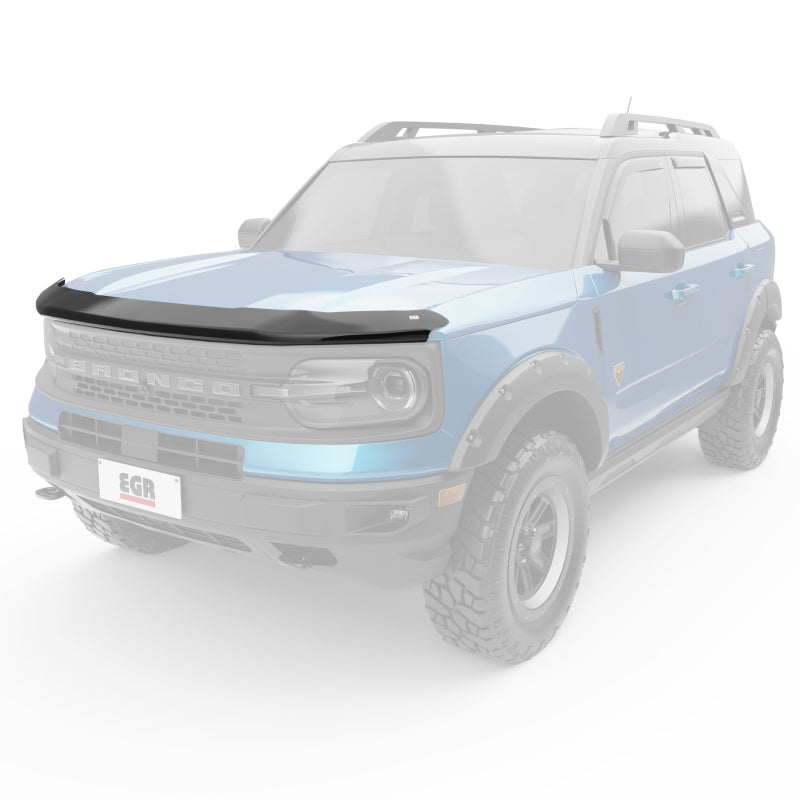 EGR 303561 21-22 fits Ford Bronco Sport Superguard Hood Shield - Dark Smoke (303561)