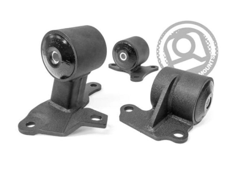 Innovative 29758-85A 94-97 Accord H-Series Black Steel Mounts 85A Bushings (Auto to Manual)