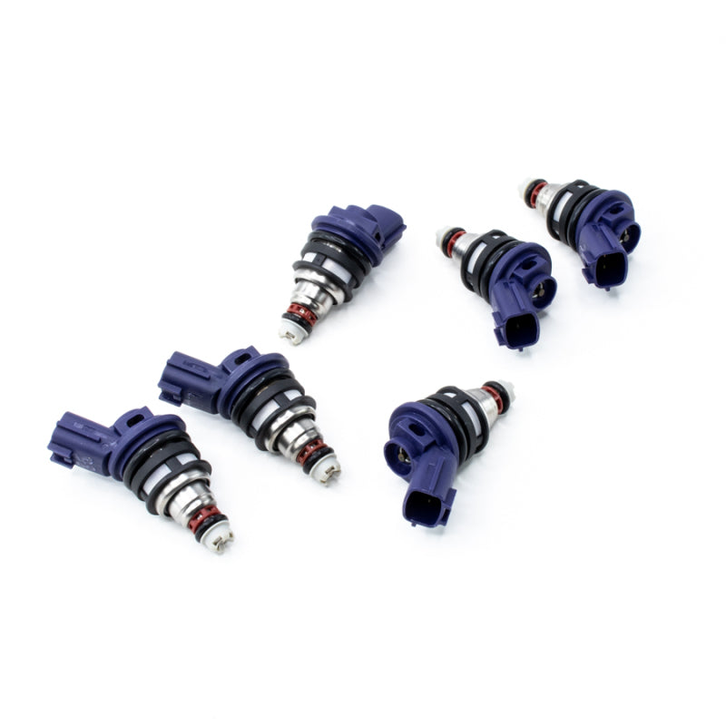 DeatschWerks 01J-00-0370-6 96-99 fits Nissan I30 VQ30 / RB25DET / Maxima VQ30de / 300zx 370cc Side Feed Injectors