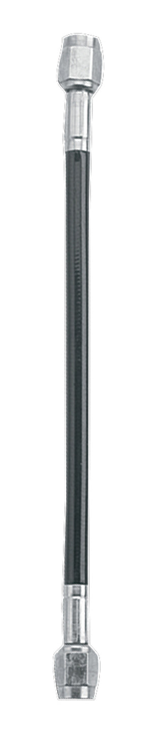 Fragola 312014-BL -3AN Ext Black Covered Assembly Straight x Straight 14in