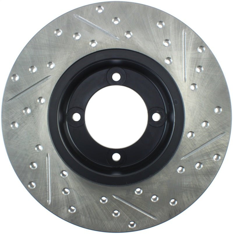 Stoptech 127.42011R Slotted & Drilled Sport Brake Rotor