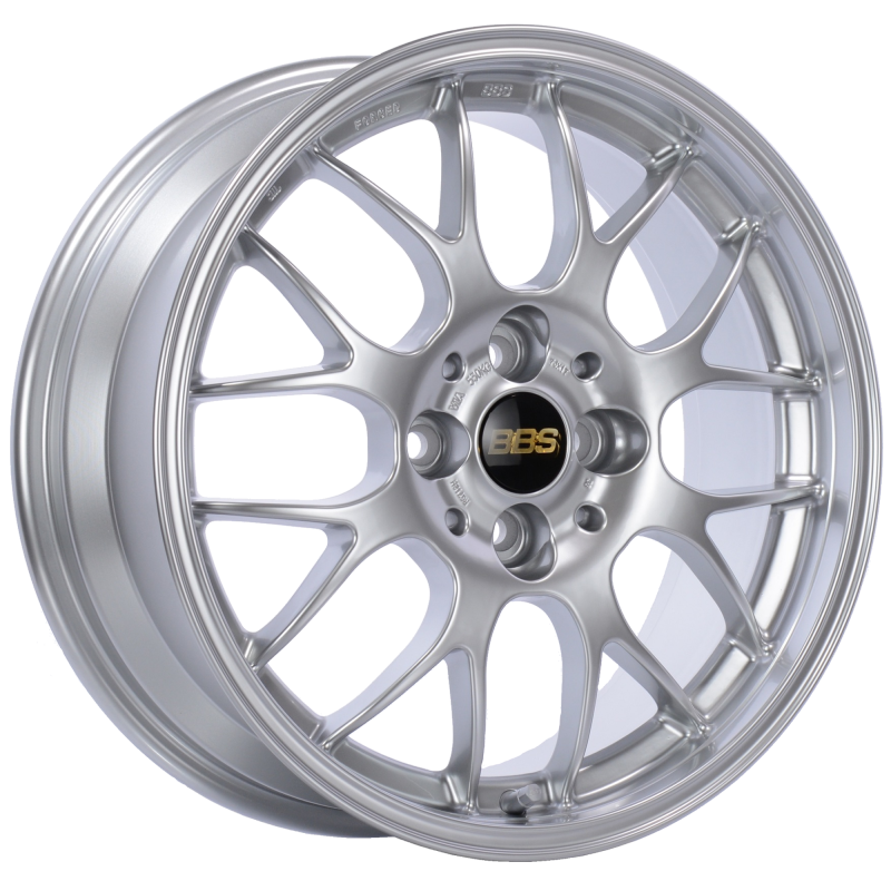 BBS RG772HDSK RG-R 17x9 5x120 ET42 Diamond Silver Wheel -82mm PFS/Clip Required