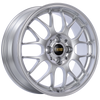 BBS RG772HDSK RG-R 17x9 5x120 ET42 Diamond Silver Wheel -82mm PFS/Clip Required