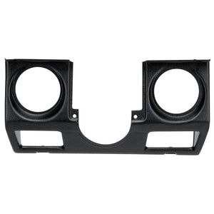 AutoMeter 15220 Autometer 87-95 fits Jeep Wrangler YJ 3-3/8in Tachometer/Speedometer Black Dual Cluster Bezel