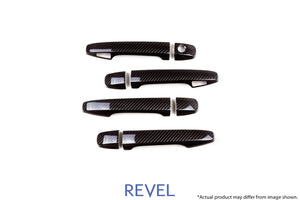 Revel 1TR4GT0AS10 GT Dry Carbon Door Handle Covers (FL/FR/RL/RR) 15-18 fits Suba