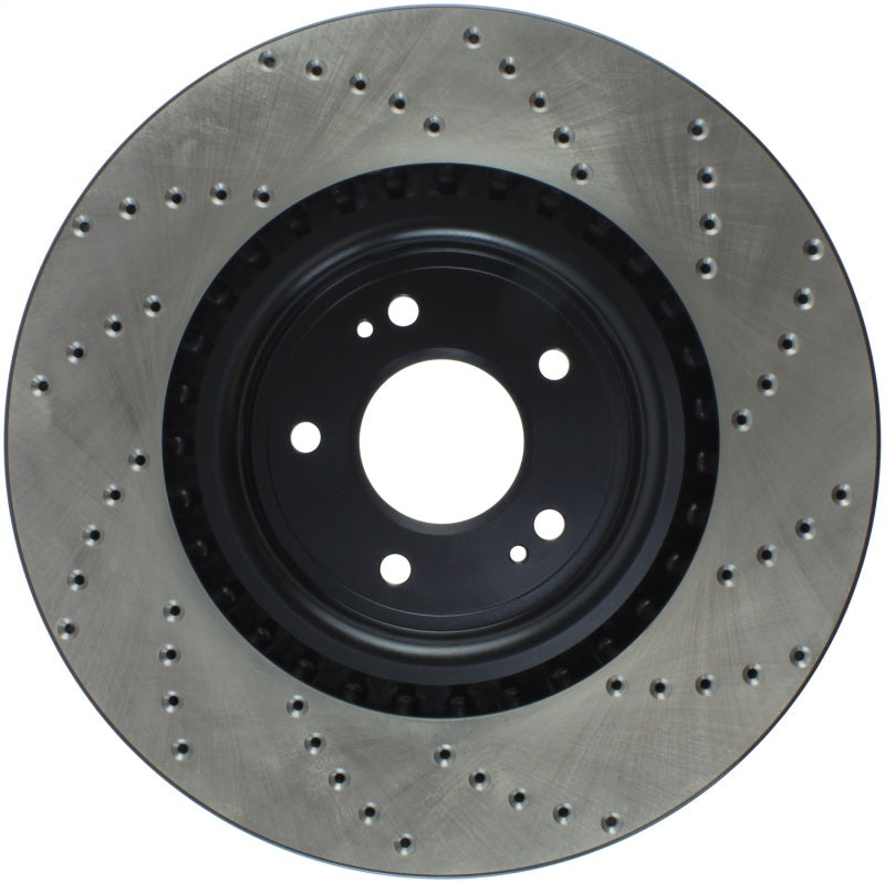 Stoptech 128.46076R 08-16 Mitsubishi Lancer Sport Drilled Right Front Rotor