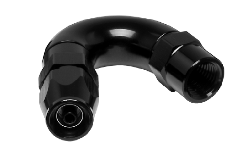 Vibrant 28503 -3AN 150 Degree High Flow Hose End Fitting for PTFE Lined Hose