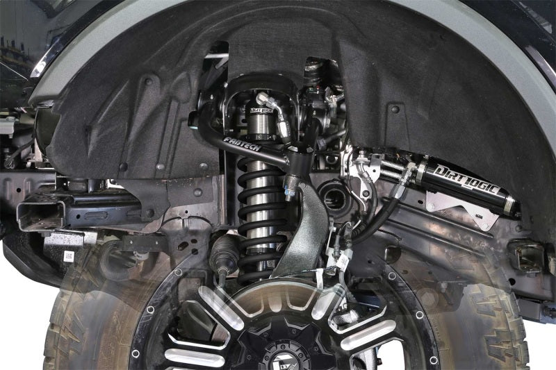 Fabtech K2378DL 2021 fits Ford Bronco 3in UCA Kit w/Uniballs & Dlss Resi Shocks