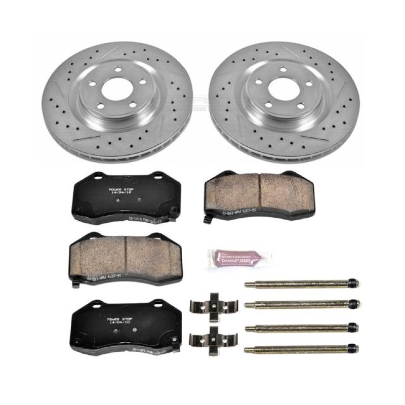 PowerStop K5532 fits Chevrolet 08-10 Cobalt Front Z23 Evolution Sport Brake Kit