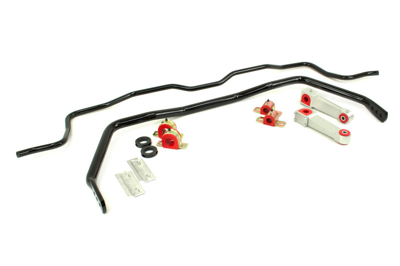 UMI Performance 101213-B 05-14 fits Ford Mustang Front & Rear Sway Bar Kit