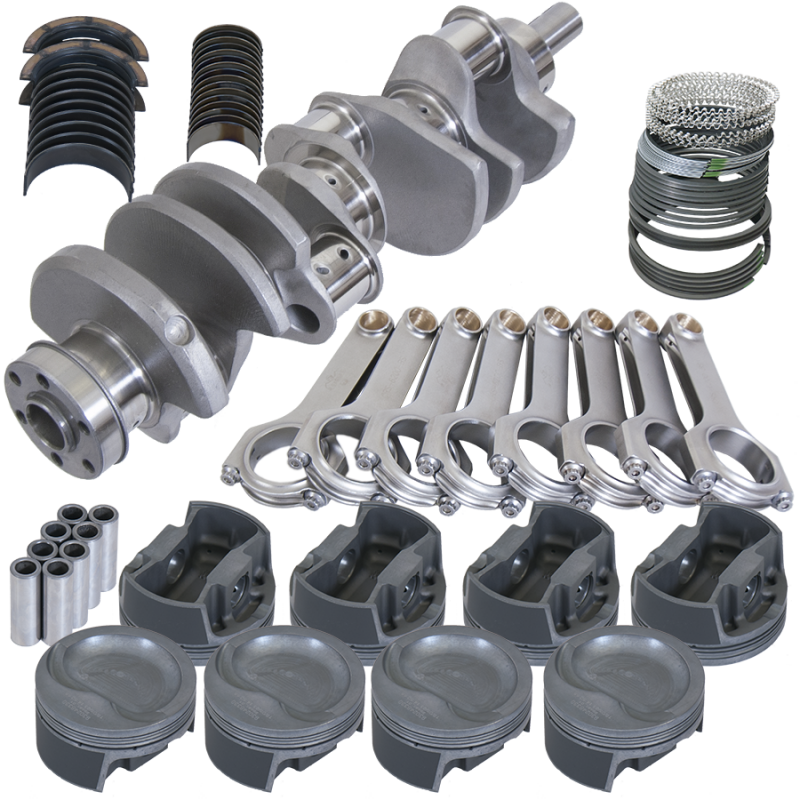Eagle B14124030 fits Ford 351W 4.000in Crank 6.200in H-Beam -28cc Inv Dome 4.030in Pistons Balanced Assembly