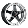 Weld S10481161P43 S155 18x11 Ventura 5x120.65 43 Offset BS 7.69 Gloss BLK MIL