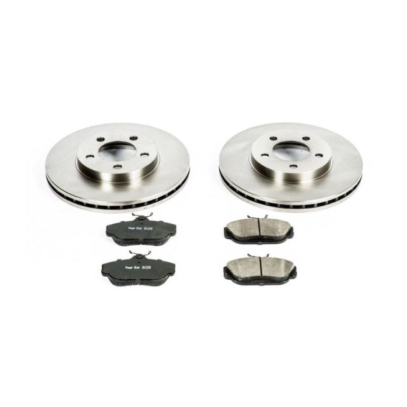 PowerStop KOE1327 fits Ford 94-00 Taurus Front Autospecialty Brake Kit