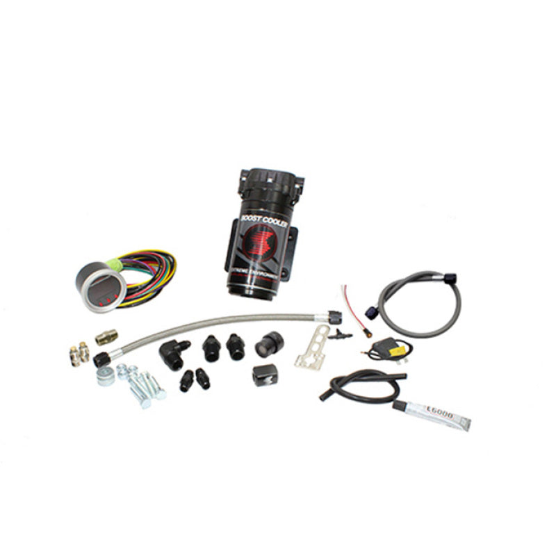 Snow Performance SNO-210-BRD-T Stg 2 Boost Cooler F/I Prog. Water Injection Kit (SS Braided 4AN Fitting) - No Tank