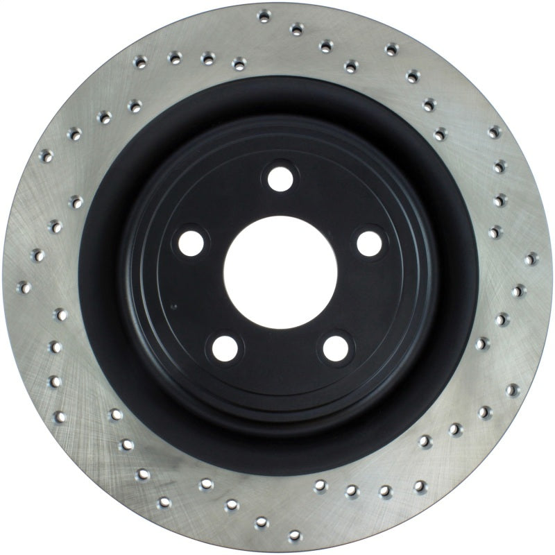 Stoptech 128.20022L Drilled Sport Brake Rotor