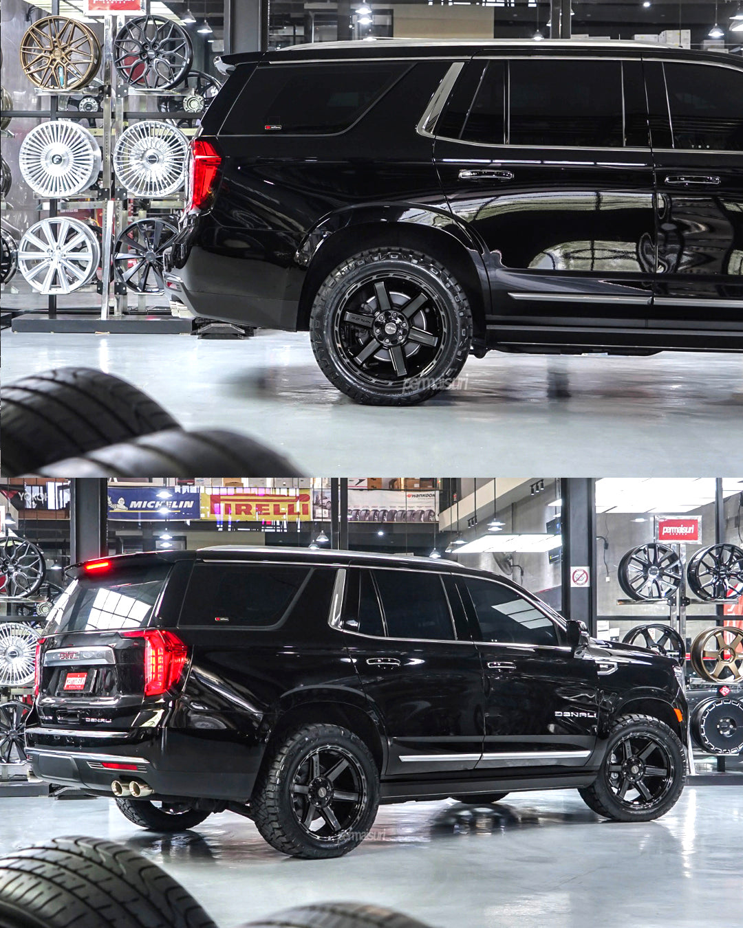 4PLAY 4P63-20100-6D55-18BBT Gen3 20x10 6x135mm & 6x5.5" -18et in Brushed Black