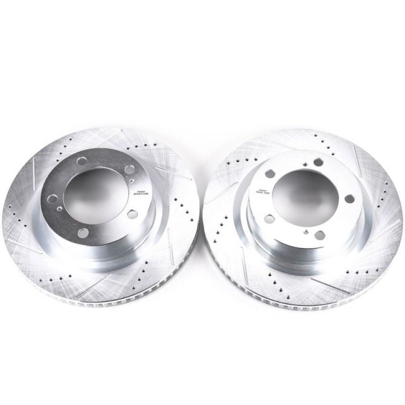 PowerStop fits Lexus 16-19 LX570 Front Evolution Drilled & Slotted Rotors - Pair