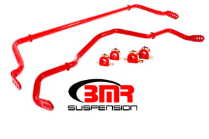 BMR SB052R 6th Gen fits Camaro Front & Rear Sway Bar Kit w/ Bushings - Red
