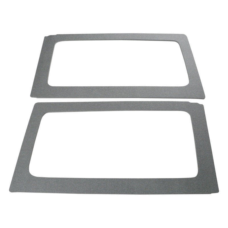 DEI  50153 fits Jeep 11-18 Wrangler JK 2-Door Boom Mat Rear Side Window Trim - 2