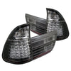 Spyder 5000781 fits BMW 00-06 E53 X5 4PCS LED Tail Lights Black ALT-YD-BE5300-L