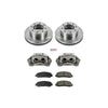 Power Stop KCOE6545A fits Ford F-350 Super Duty Front Autospecialty Kit w/Cals