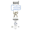 Fel-Pro HS26540PT fits Chevrolet Volt HS 26540 PT PermaTorque Engine Cylinder Head Gasket Set