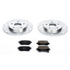PowerStop fits Chrysler 08-12 Town & Country Rear Z23 Evolution Sport Brake Kit